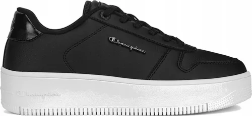 Champion Damen Rd18 Plat Chromo W Low Sneakers, Schwarz Kk002, 38 EU - Damen-Sneaker im Basketball-Look, kombiniert Stil und Komfort für den Alltag, ideal für sportliche Outfits.