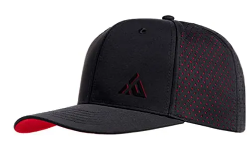 Stöhr Performance Cap Schwarz - Sportliche vielseitige Basecap - Baseball Caps für Herren, Größe One Size, atmungsaktiv und ideal für Sport und Freizeit.