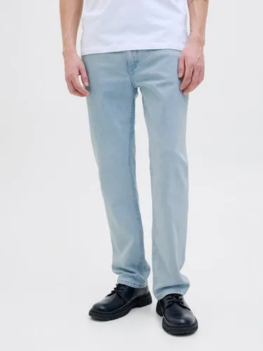 JACK & JONES JJICLARK JJEVAN AM 795 NOOS Regular Fit Jeans - Hochwertige Regular Fit Jeans für Herren, gefertigt aus 69% Bio-Baumwolle und TENCEL Lyocell für nachhaltigen Tragekomfort. Ideal für lässige Looks.