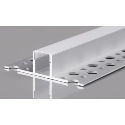 2m LED Alu Profil Unterputz für Rigips Trockenbau von Energmix