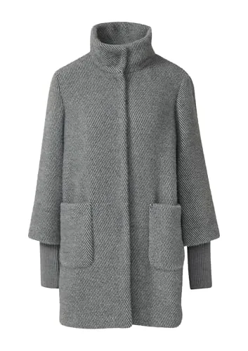 s.Oliver BLACK LABEL Wollmantel 46 - Eleganter Outdoor-Mantel - Funktionsjacke aus hochwertiger Materialkombination, bietet optimalen Schutz und Stil bei jedem Wetter.