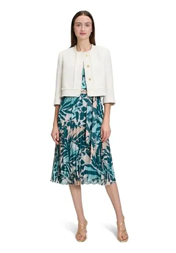 Betty & Co Damen Blazer - Blazer für Damen mit 44 cm Gesamtlänge, perfekt für elegante und legere Looks. Hochwertige Materialien sorgen für angenehmen Tragekomfort und eine leicht taillierte Passform.