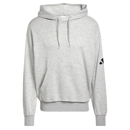 adidas Essentials LOSE FIT Hoodie für Herren - Locker geschnittener Hoodie mit verstellbarem Kordelzug und praktischer Kängurutasche. Hergestellt aus recycelten Materialien, ideal für lässige Outfits und den täglichen Einsatz.