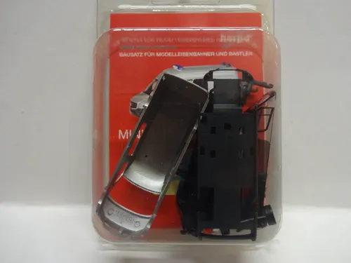 Herpa 012959 MiniKit Mercedes Benz MB Sprinter silber Blaulicht 1:87 Bausatz Neu