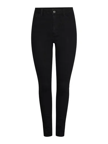 pieces 7/8-Jeans Dana in Schwarz XL - Modische 7/8-Jeans für Damen, aus hochwertigem Baumwollmix, ideal für lässige Outfits und bequemes Tragen.