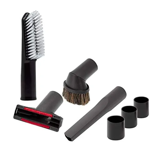Staubsauger Universal Düsenset für Boden Staubsauger mit Polsterdüse Fugendüse Saugpinsel Polsterbürste passend für alle Staubsauger Marken z.B. AEG Philips Miele Rowenta Bosch Siemens Kärcher