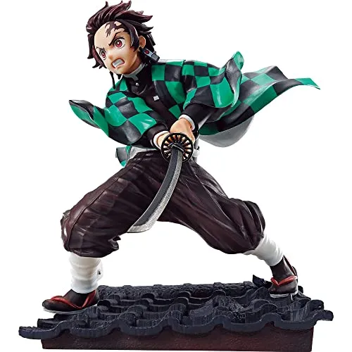 Demon Slayer: Kimetsu no Yaiba Ichibansho PVC Statue Tengen Uzui - 14 cm Tanjiro Kamado - Spielfigur von Tanjiro Kamado, detailreiche PVC Statue, 14 cm groß, ideal für Sammler und Fans der Anime-Serie 'Demon Slayer'.