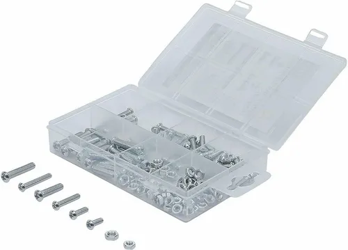 Produktbild Satz metrische Muttern und Schrauben BGS M4/M5 126 Stk