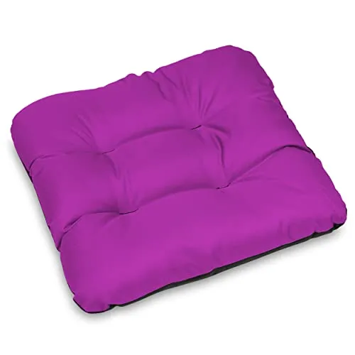 Superkissen24 Sitzkissen - 4,6,8 Set 45x45 cm für Indoor und Outdoor - Stuhlkissen aus 100% wasserdichtem Polyester, ideal für Zuhause und Garten. Schnell trocknend, pflegeleicht und formbeständig für höchsten Komfort.