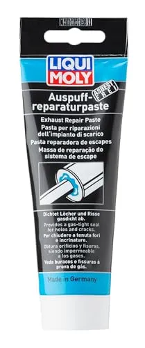 LIQUI MOLY Auspuffreparaturpaste 200 g - Effektive Reparatur für Auspuffsysteme - Füllstoffe, Klebstoffe & Dichtstoffe - Einfache Anwendung ohne Demontage, asbestfrei und hitzebeständig für kostengünstige Reparaturen.