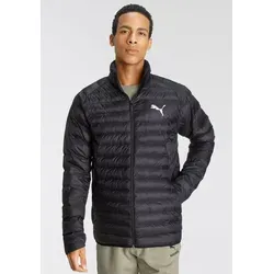 Puma Packlite Primaloft Jacket - puma black (M) - Funktionsjacke mit PrimaLoft-Isolierung, ideal für kalte und nasse Bedingungen. Wasserabweisend und atmungsaktiv, perfekt für aktive Herren. Packbar in der Seitennahttasche für einfachen Transport.
