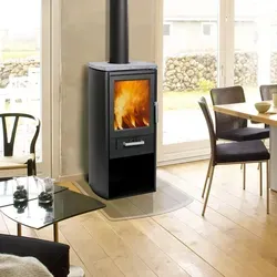 Varde Ovne Samsö Kaminofen Stahl Schwarz Speckstein 100007