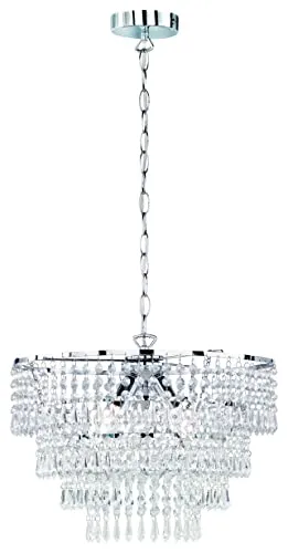 TRIO R13473006 Orient Hängeleuchte E14 3x40W in silber von RL LIVE YOUR LIGHT
