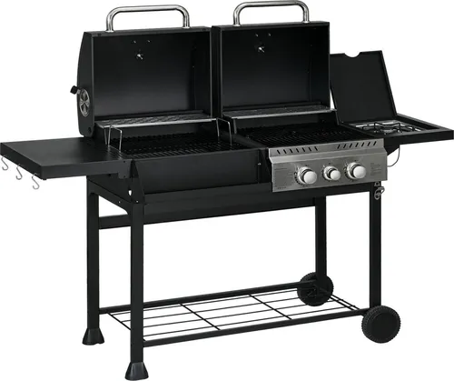 Gasgrillwagen mit 2+1 Brenner und Thermometer