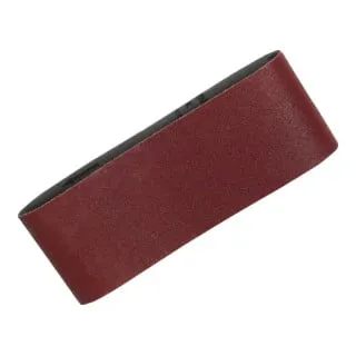 Schleifband 100 x 610mm K40 - 25 Stück - Zubehör für Elektrowerkzeug, ideales Schleifband mit grober 40er Körnung für gleichmäßigen Vorschliff auf Farb-, Holz- und Metalloberflächen.