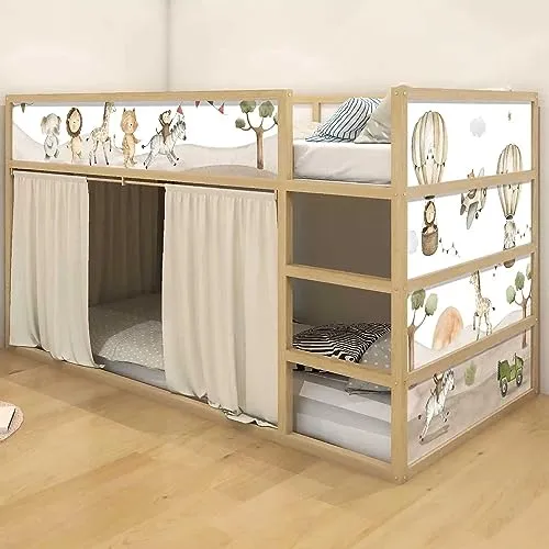 WANDKIND Aufkleber für IKEA KURA Kinderbett von WANDKIND