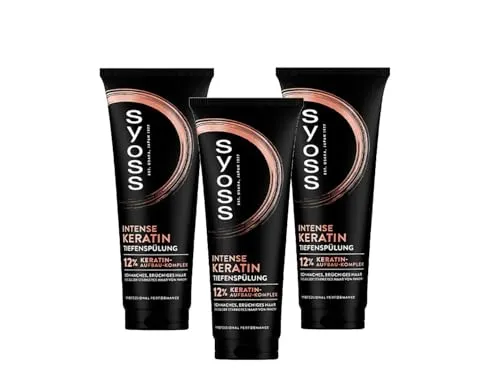 Syoss Tiefenspülung Keratin (3x 250 ml) von Syoss