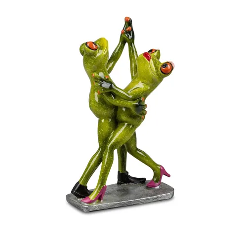Formano Frosch Froschpaar Tango tanzend  , hellgrün - Froschhausen - 717610 -