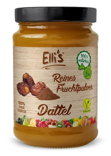 Fruchtpulver Dattel - natürliches Fruchtpulver aus der reinen Frucht