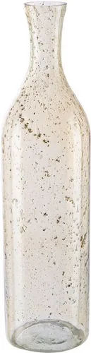 Creativ home Tischvase Dekovase Marble Finish (1 St), in Flaschenform, mit Farbakzenten