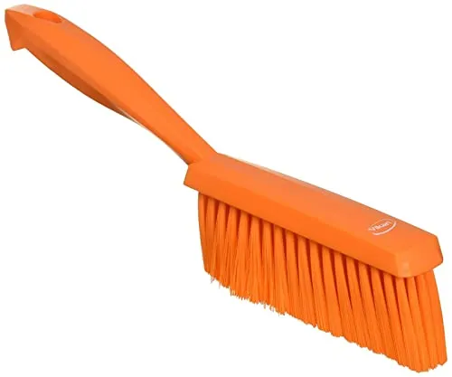 Vikan Bench Reinigungsbürste Bürste, Polypropylen, Polyester eingezogen, 4587, Orange, 1