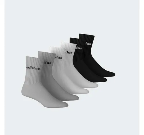 adidas Sportswear Sportsocken LINEAR GEPOLSTERTE CREW IM 6ER-PACK (6-Paar)