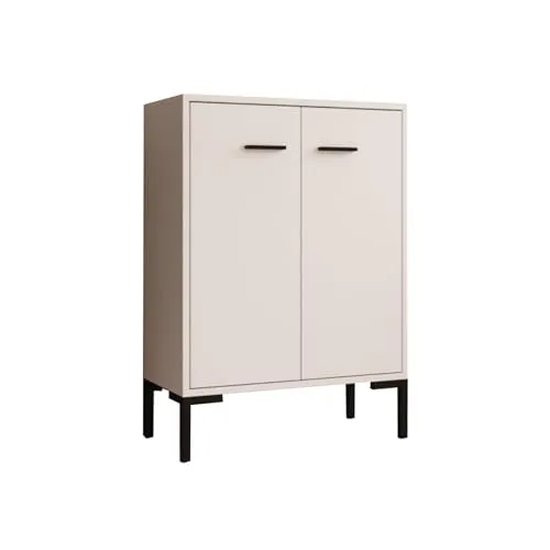 MB Muebles Bonitos Sideboard | Moderner Aufbewahrungsschrank in Weiß