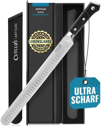 Cutluxe Dönermesser 30cm – Schinkenmesser aus deutschem Stahl, Scharf