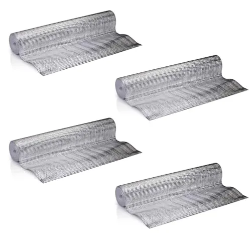 4x Heizkörper Reflexionsfolie je 2,5 m x 50 cm Zuschneidbar Heizung Isolierfolie Isoliermatte