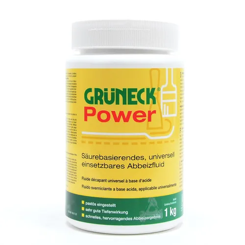 Abbeizer Grüneck Power Kluthe Lackentferner  Abbeizmittel Entlacker 1kg  GP1000