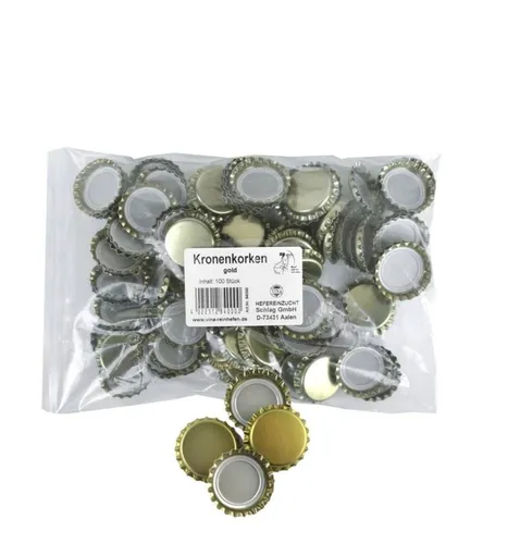 Kronkorken 26 mm Ø 100 Stück