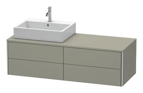 Duravit Xsquare Waschtischunterbau mit 4 Schubkästen von Duravit