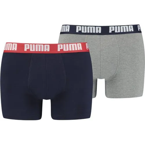 PUMA Herren Retropants Basic Boxer 2er Pack in blau von PUMA