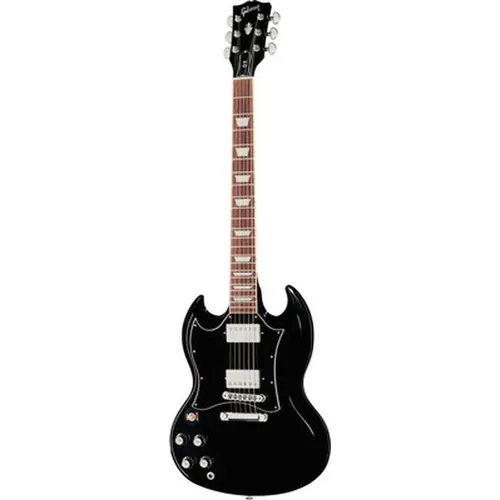 Gibson SG Standard Ebony Lefthand E Gitarre für Linkshänder