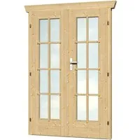 Skan Holz Doppeltür BxH 123,4 x 19,3 cm in beige von SKAN HOLZ