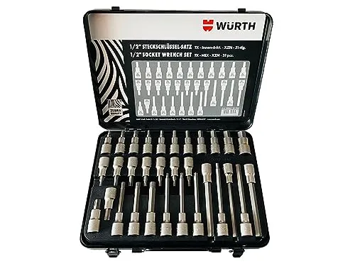 Würth Zebra Steckschlüssel 1/2 Zoll