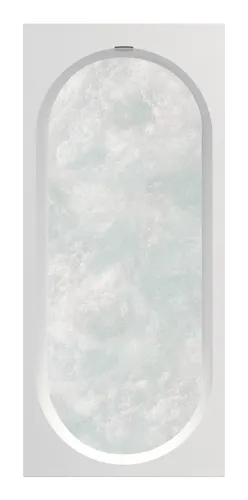 Produktbild Villeroy & Boch Oberon 2.0 Rechteck-Whirlpool Airpool Comfort (AC) mit Multiplex Trio (Wasserzulauf) Fußablauf Technik Position 2 1800 x 800 x 625 mm