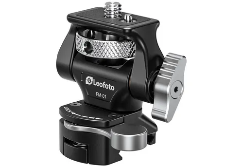 Leofoto Snail Head mit Schnellwechselplatte (2006210711) - Praktischer Kugelkopf für Stative, bietet schnelle Montage und präzise Ausrichtung für Fotografen, ideal für flexible Aufnahmen.