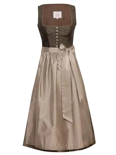 MarJo Damen Dirndl HANNELORE coffee 36 in braun von MarJo