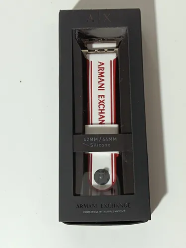 Armani Exchange Silicone Band Silikonband für Apple Watch Herren 42/44mm