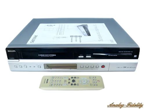 Philips DVDR3430V VHS DVD Recorder Kombigerät zum Videokassetten Digitalisieren