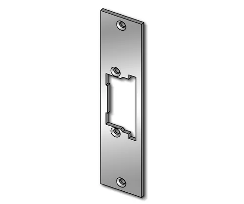 Flachschließblech effeff für Türöffner 522, Edelstahl