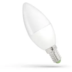Spectrum LED Leuchtmittel Kerzenform 4W = 35W E14 matt 340lm Neutralweiß 4000K 200°