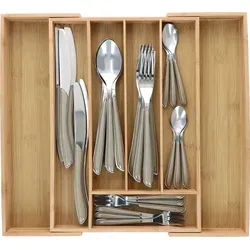 Beauty Kassi Besteckkasten mit Besteck für 6 Personen