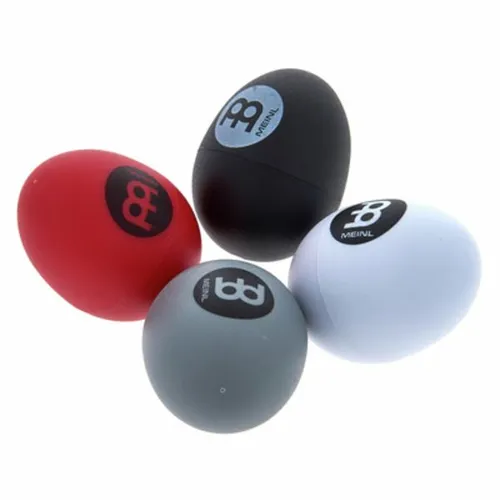 Meinl ES-SET Egg Shaker Set - Percussion: 4-teiliges Egg Shaker Set in verschiedenen Lautstärken für vielseitige musikalische Einsätze und klaren Klang.
