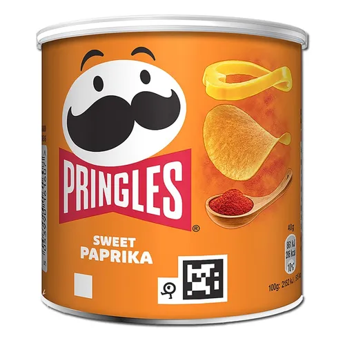  Pringles Sweet Paprika Chips 40g Dose 27,75€/1kg