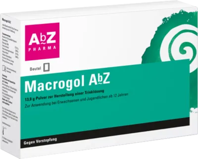 AbZ Pharma GmbH MACROGOL AbZ Plv.z.Her.e.Lsg.z.Einnehmen 20 St 10398877