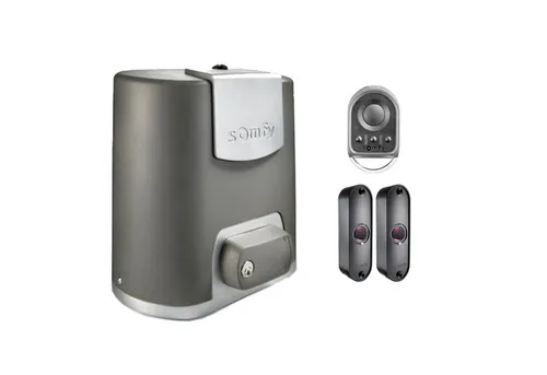 ROHTENBACH Somfy Elixo 500 3S iO EE Pack Schiebetor-Antrieb Funk Smarter Lichtschalter