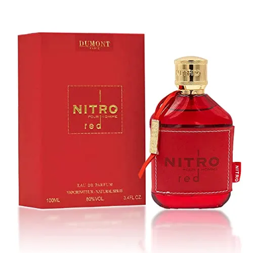 Produktbild Nitro Red by Dumont für Männer – 3,4 oz EDP Spray