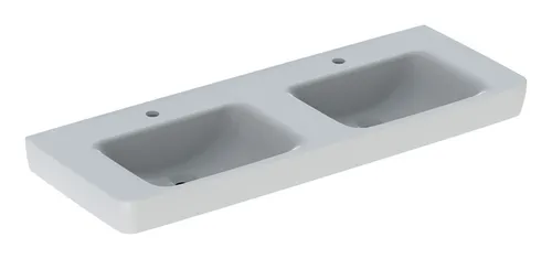 Geberit Renova Plan Doppelwaschtisch 1300 x 480 mm